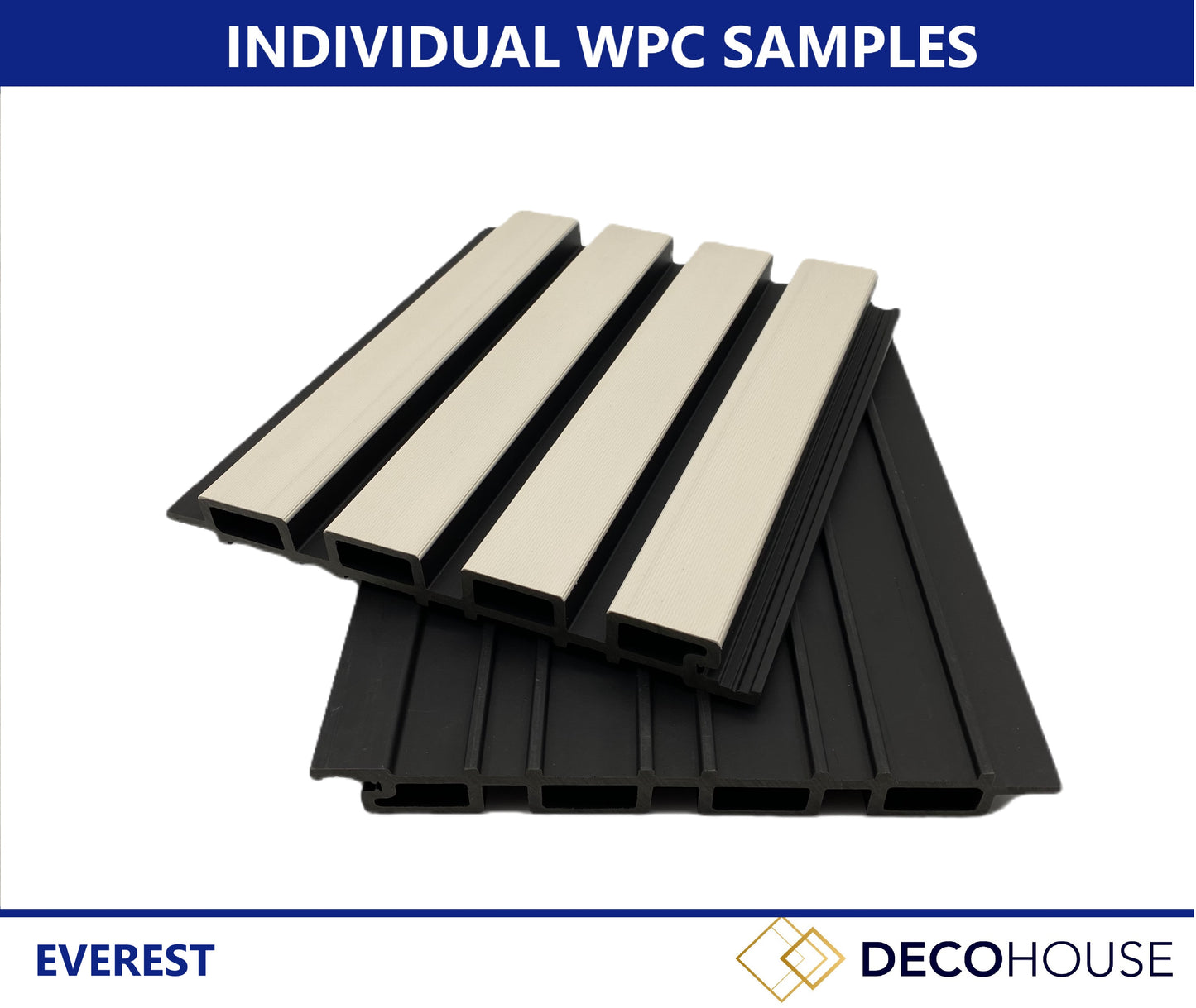 INDIVIDUAL WPC BI-COLOUR CLADDING SAMPLES