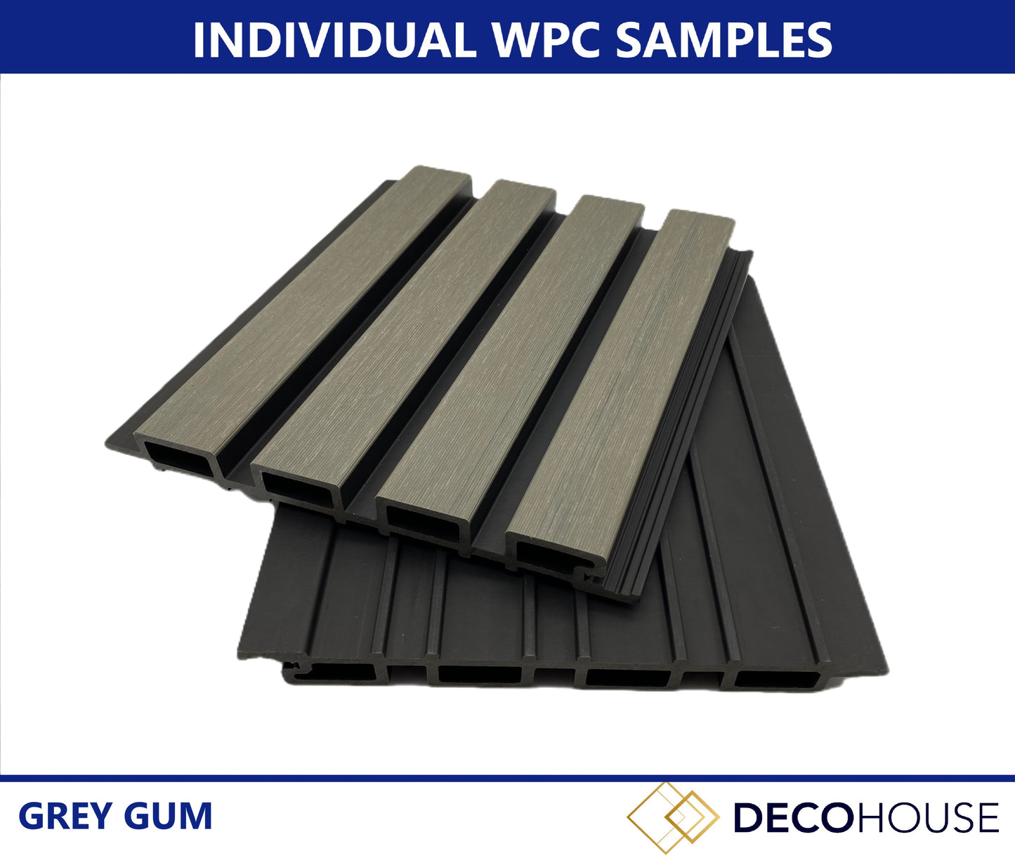 INDIVIDUAL WPC BI-COLOUR CLADDING SAMPLES
