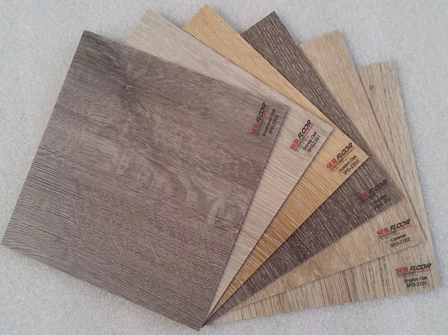 2mm GLUE DOWN SAMPLES – Commercial grade