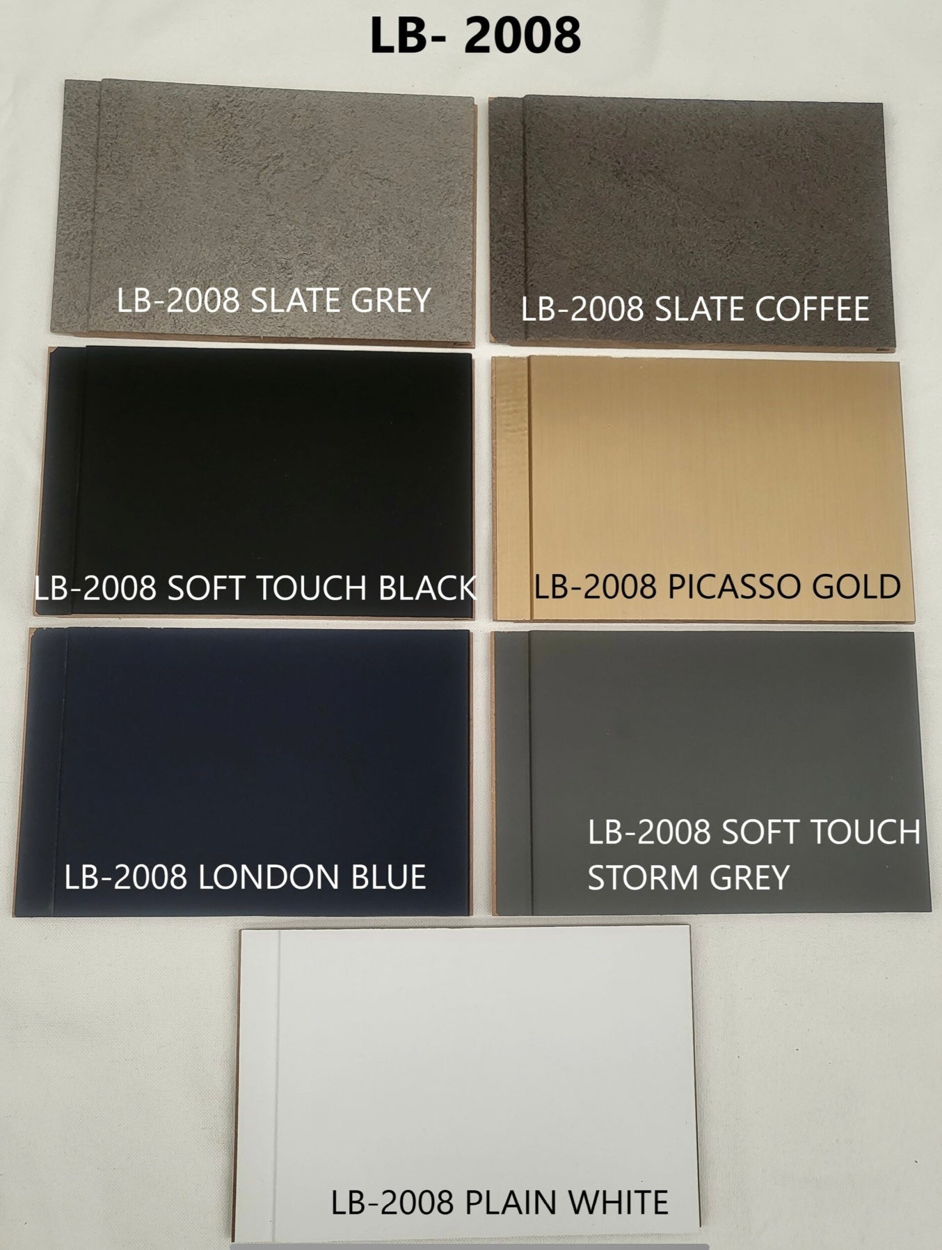 Decoshiplap 2008 Cladding (stone look colours available)