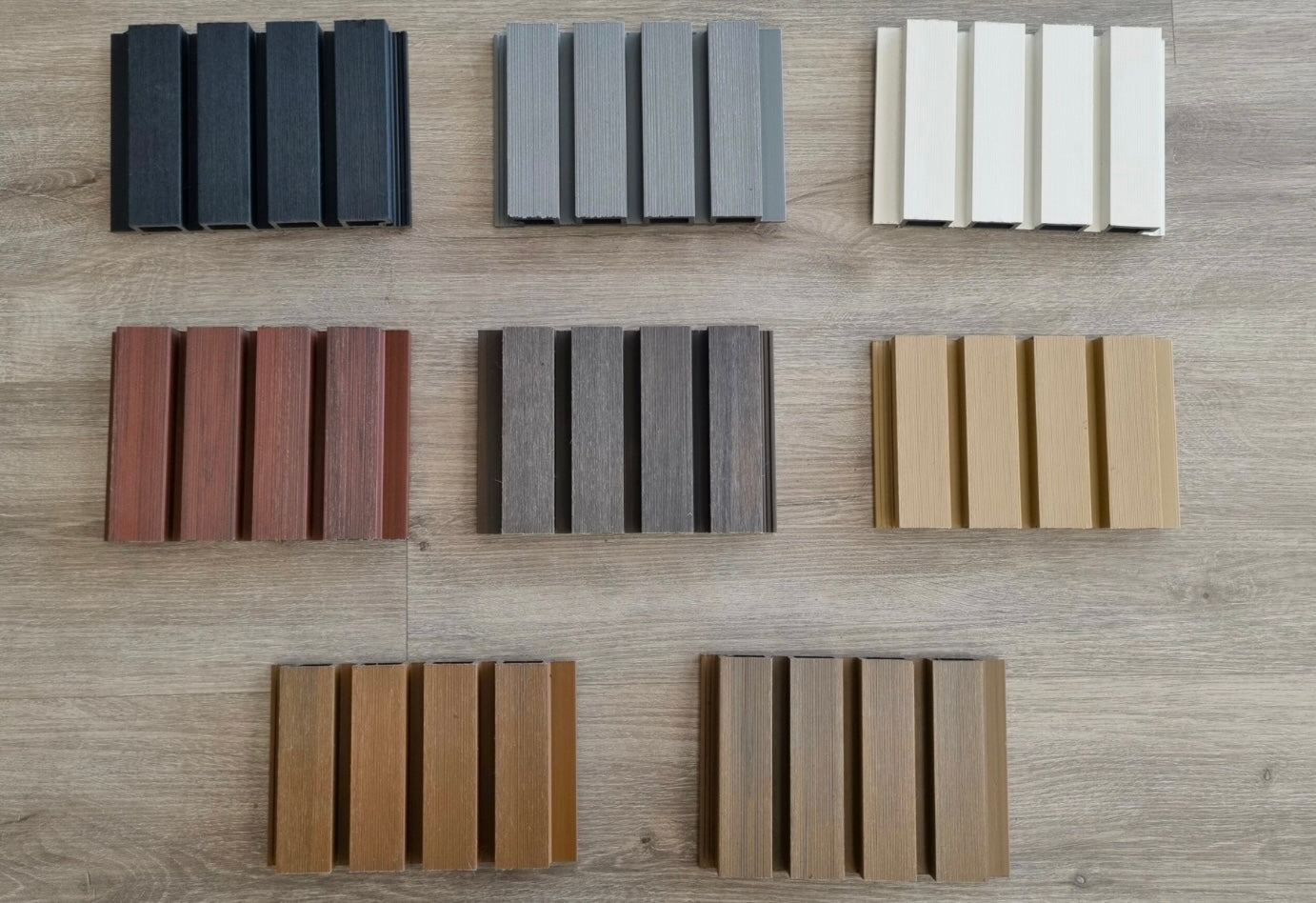 INDIVIDUAL WPC CLADDING SAMPLES
