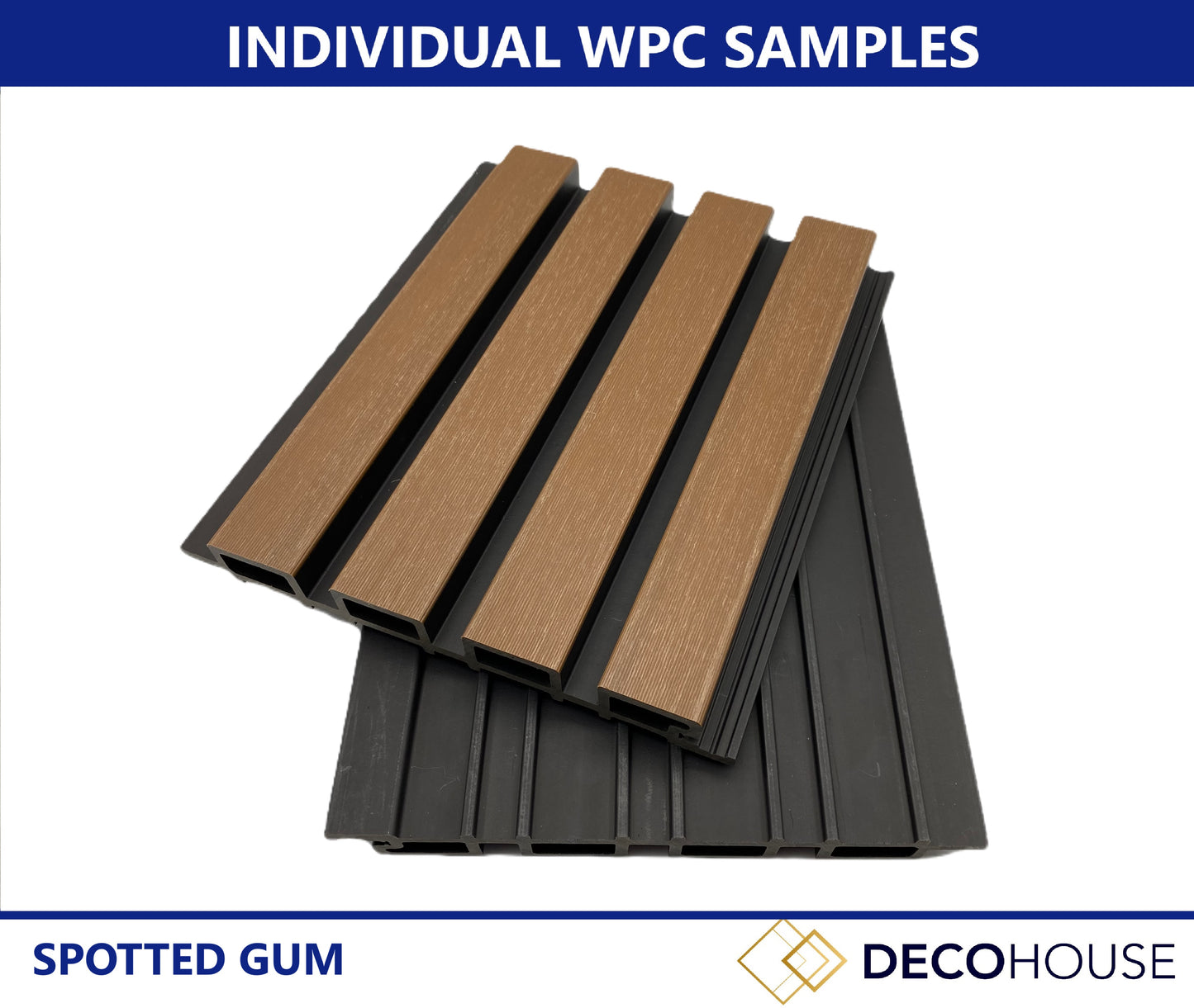 INDIVIDUAL WPC BI-COLOUR CLADDING SAMPLES
