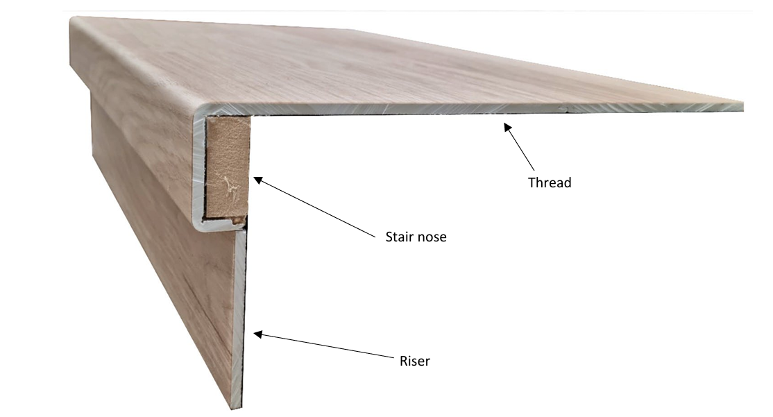 Square Stair Nosing 1.4m