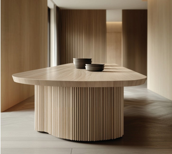 Bamboo Flexible Panel - Ribbed 25