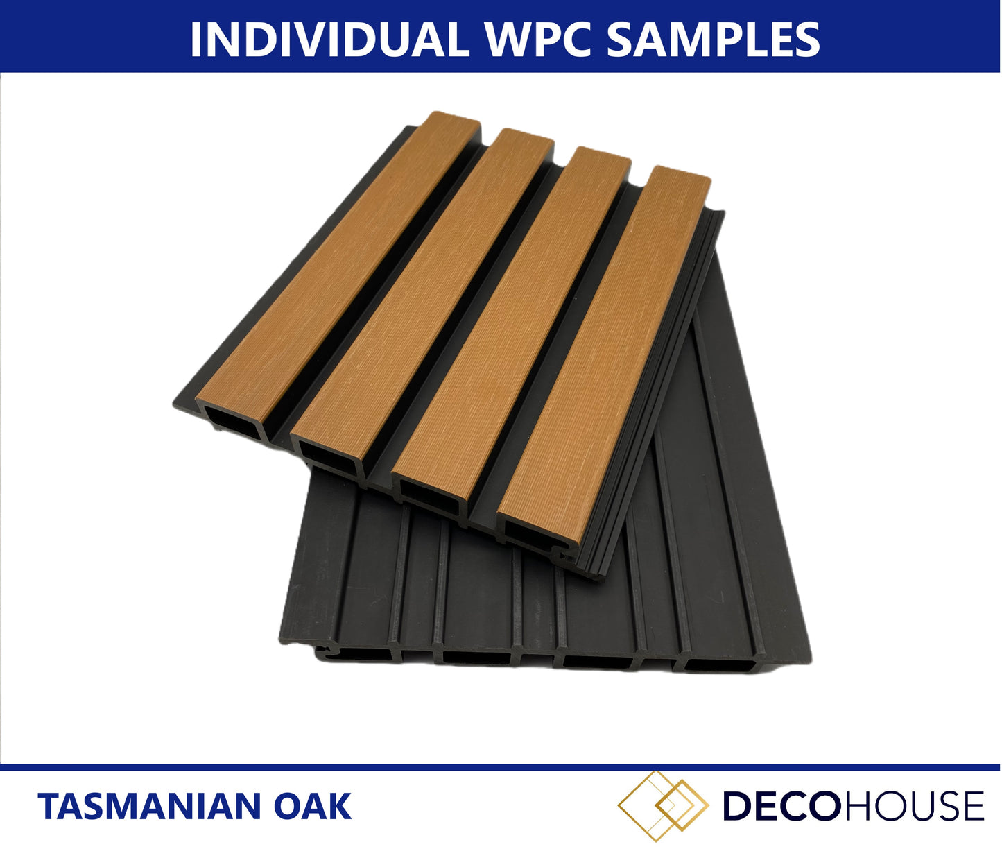 INDIVIDUAL WPC BI-COLOUR CLADDING SAMPLES
