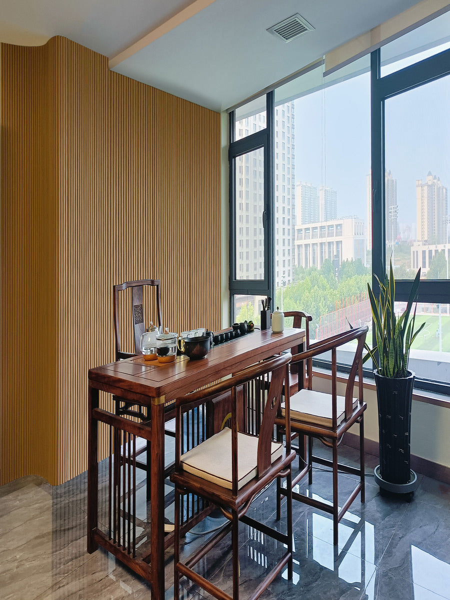 Bamboo Flexible Panel - Ribbed 25