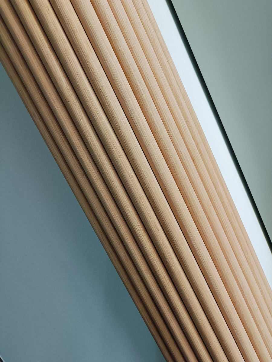 Bamboo Flexible Panel - Ribbed 25