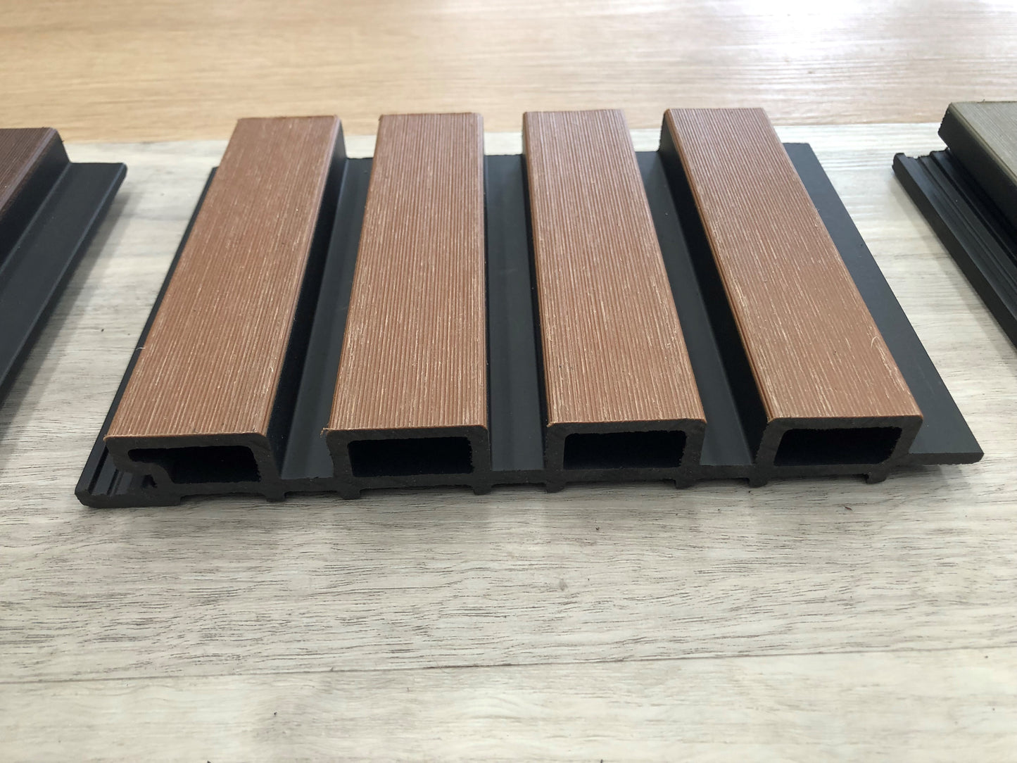 9 WPC CLADDING BICOLOUR SAMPLES