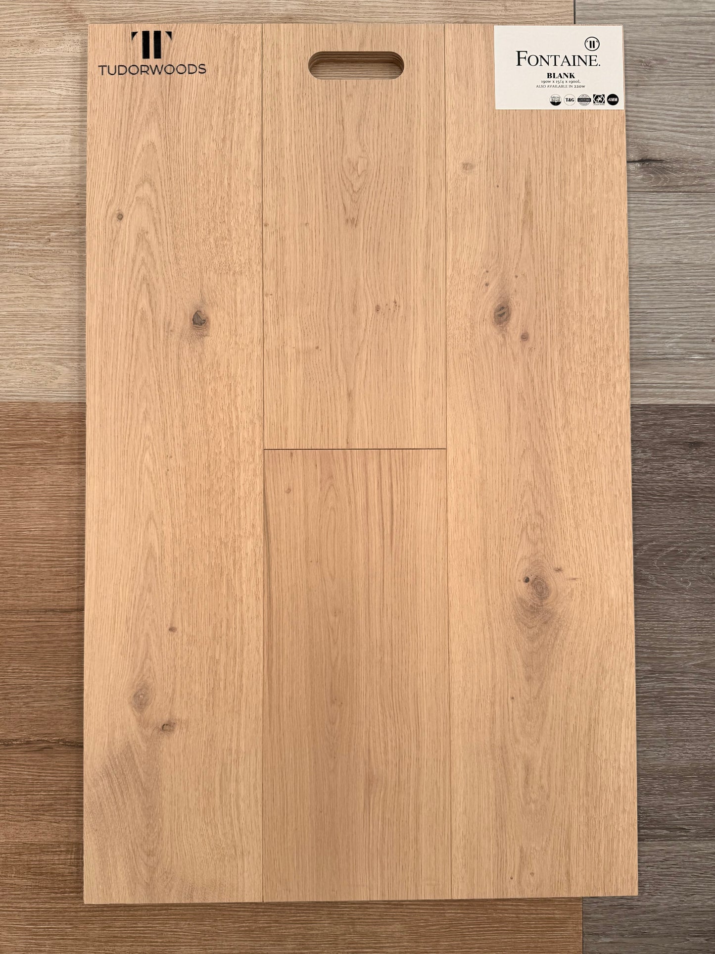 FONTAINE 190mm Wide Oak - Blank