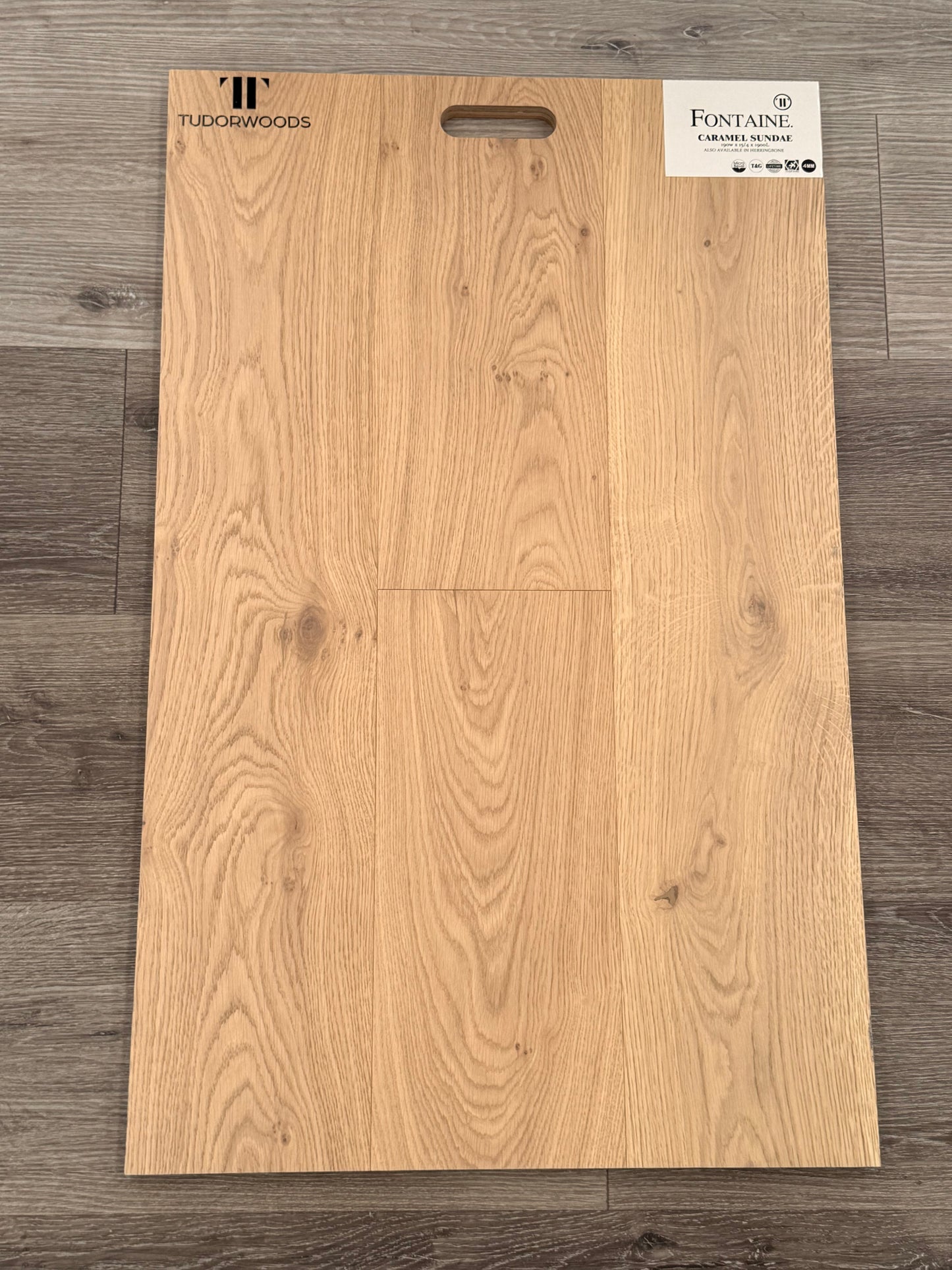 FONTAINE 190mm Wide Oak - Caramel Sundae