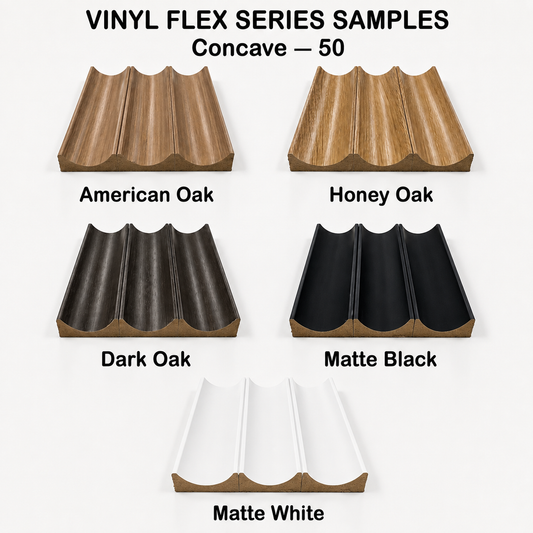FLEXIBLE WALL PROFILE SAMPLES CONCAVE 50