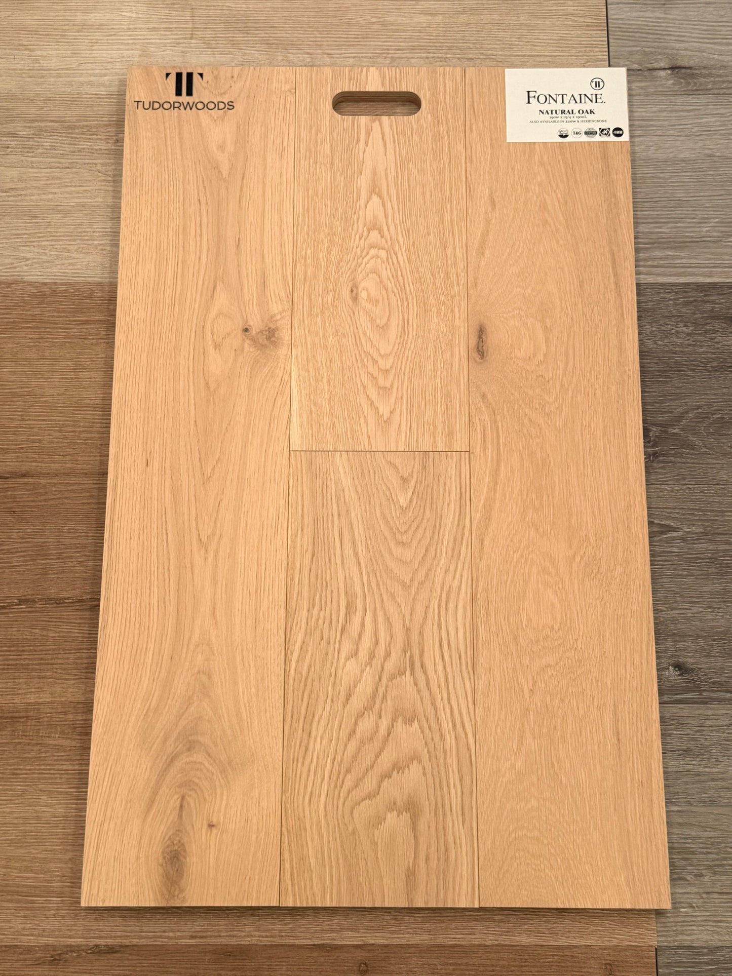 FONTAINE 190mm Wide Oak - Natural Oak